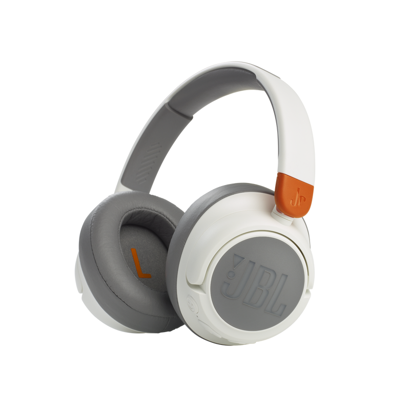 JBL JR 460NC - White - Wireless over-ear Noise Cancelling kids headphones - Hero image number null